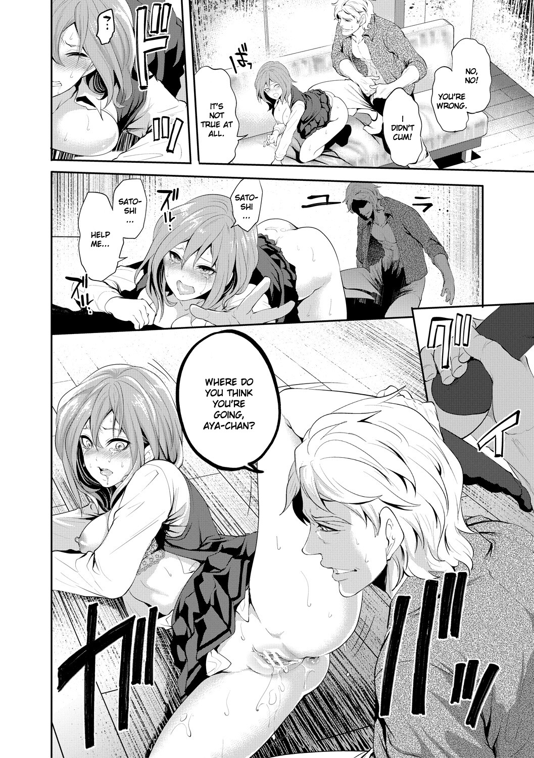 Hentai Manga Comic-Until she is cuckold and falls-Read-27